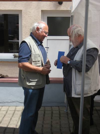 Verabschiedung des ehemaligen Stadtverordneten und Stadtrates Gtz Hommola
