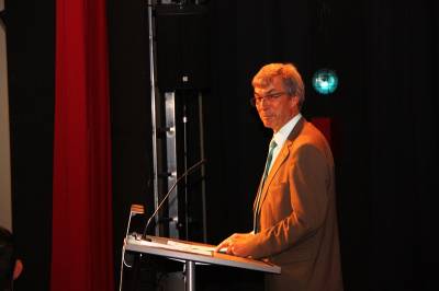 CDU-Landratskandidat Dr. Werner Thomas w�hrend seiner Bewerbungsrede