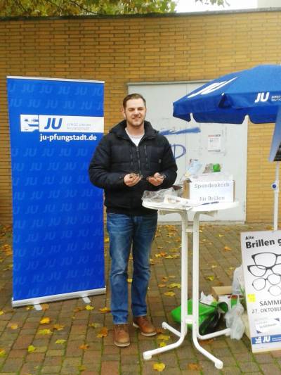 JU-Vorsitzender Kai-Jan Kutscher hatte die Idee zu dieser tollen Aktion. Danke Kai!