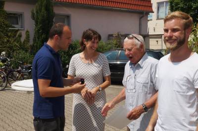 Ehrung von Heinz Kramer, Mitglied der CDU seit 50 Jahren